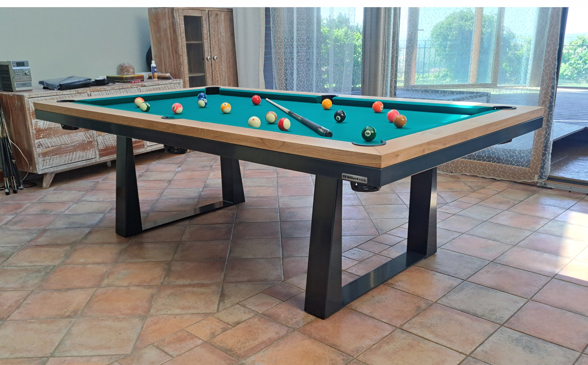 Kulečník Pool billiard CAVALIER 7,5 FT - jídelní stůl