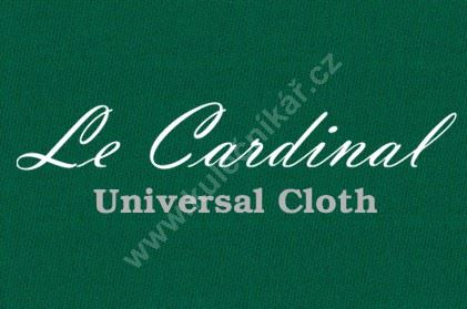 Cloth, cloth carom Le Cardinal - Green 165 cm