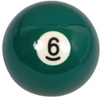 Spare ball pool single standard No.6 - diameter 57.2 mm