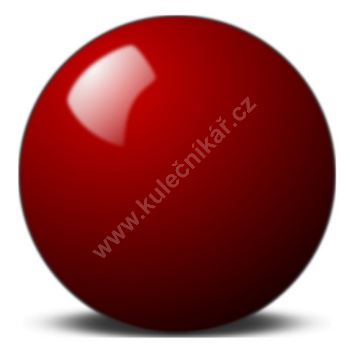 Spare red Aramith balls, 60 mm Commercial