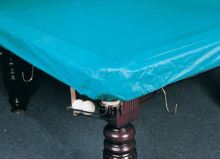 Covering the protective cover on the pool 10 ft (PVC) on the table nine feet