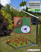 Skittles COMPLETE, construction epoxy, beech bowling