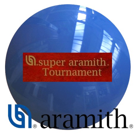 Karambolová koule Super Aramith Tournament 61,5 mm, Blue