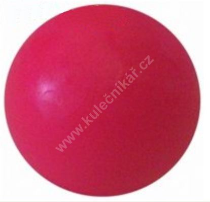 Soccer ball on the table - pink plastic 34 mm