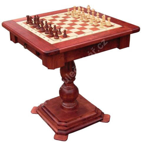 Šachový stolek IMPERIAL, Dub