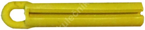 Puller for bonding leather cue - solid rubber yellow