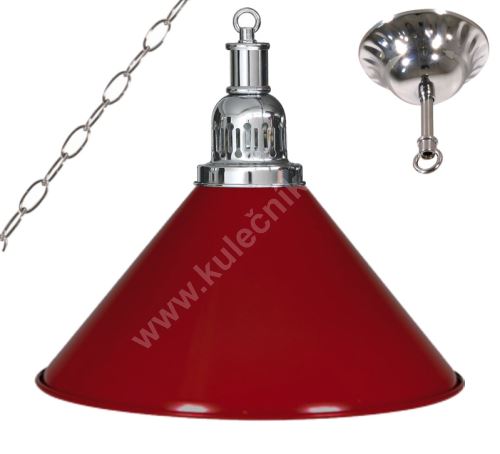 Kulečníková lampa Silver Elegant 1