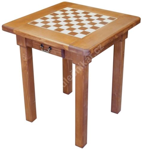 Šachový stolek TEAM, Dub