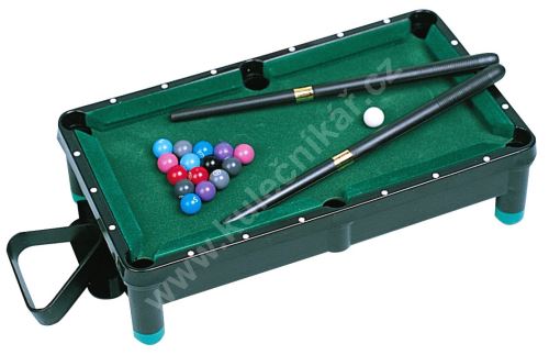Mini pool - a functional replica poolového table