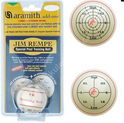 Training a pool ball JIM Rempe - 57.2 mm