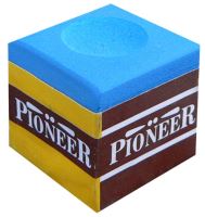Billiard cue chalk PIONEER, blue