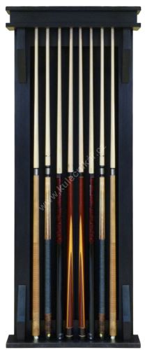 Wall-mounted rack for 10 MODERN cues