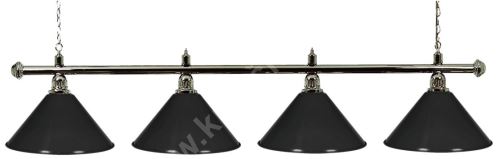 Billiard Lamp Silver Elegance 4 silver ramp, silver Sirma