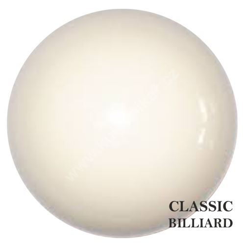 Bílá koule BCB 57,2 mm, pool biliard
