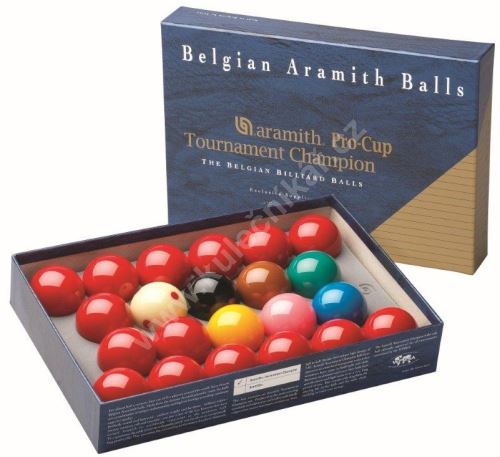 Snookerové koule Aramith Tournament Champion Pro CUP 52,4 mm
