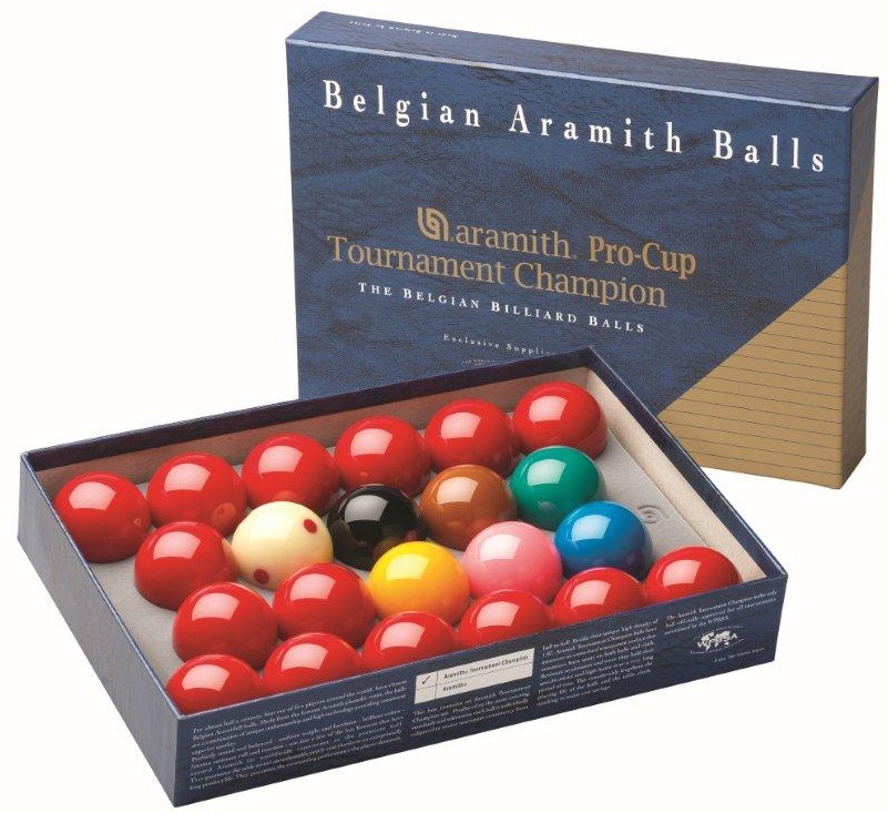 Snookerové koule Aramith Tournament Champion Pro CUP 52,4 mm