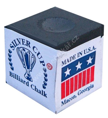 Chalk for billiard SILVER CUP, black
