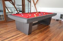 ENTRY snooker pool billiards 8 FT, 3-piece slate