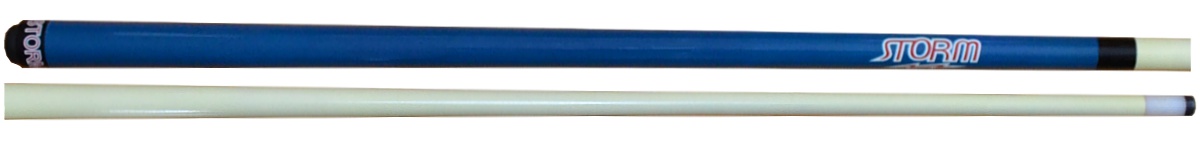 1-dílné tágo fiberglass STORM Blue, kůže 12mm šroubovací
