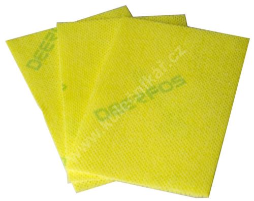 Cleaning Cloth for cues Magic-Show, YELLOW