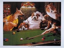 Billiard Posters Dogs - Jack the Ripper
