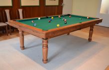 Amateur snooker pool billiards 8 feet, 3-piece slate, 4 feet