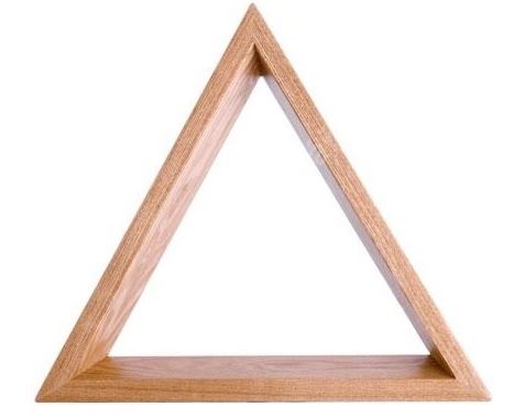 The triangle on the construction of pool balls, natural 57.2 mm