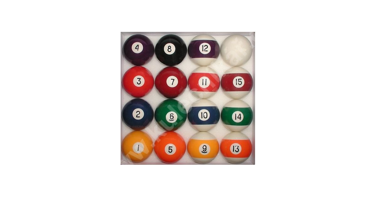 Poolball 8-ball, 57,2 mm