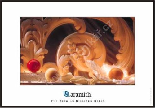 Aramith Billiard poster, Carom ball paradise