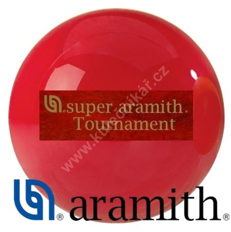 Karambolová koule Super Aramith Tournament 61,5 mm, Red