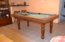 Amateur snooker pool billiards five feet, slate board