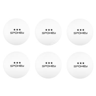 SPECIAL - Pingpongové míčky 3*, 6 ks, bílé