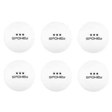SPECIAL - Pingpongové míčky 3*, 6 ks, bílé